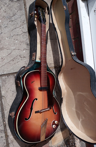 1957 hofner senator electric - 1957,