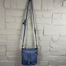 Clarks Pale Blue Leather