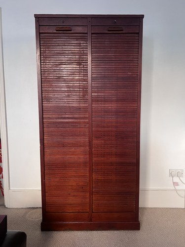 Vintage double tambour tall - vintage,