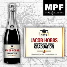 Personalised graduation wine - graduation,