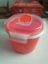 X2 Snips Microwave Tea, Latte, Milk & Soup Warmer 0.7L - Mug Orange Brand new