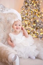 Bianca Baby Christening Flower