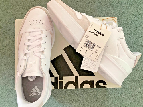 Adidas white womens trainers
