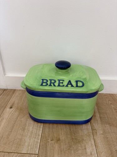 Vintage rayware bread - bread, bin