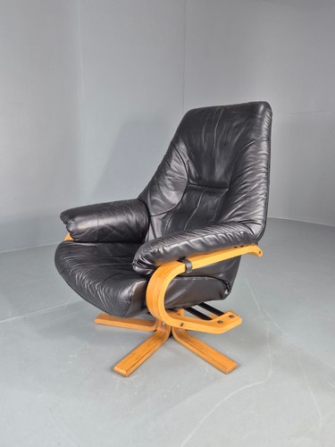 Vintage danish swivel recline - vintage,