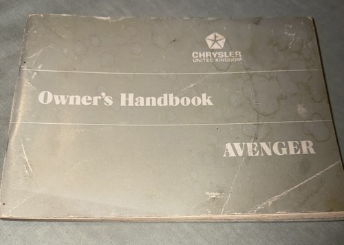 Chrysler avenger owners - chrysler,