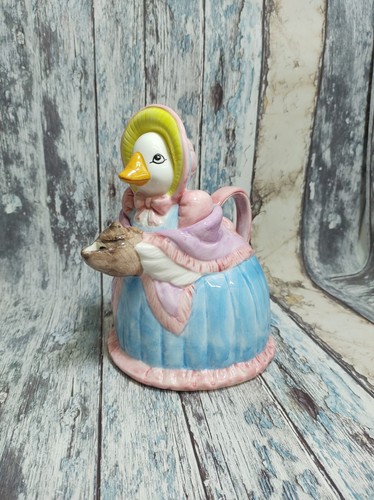 Mother goose tea pot - goose, pink