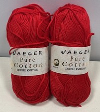 2x Jaeger Pure Cotton DK