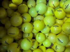 50 A GRADE QUALITY BRIDGESTONE YELLOW B330RX  B330 RXS LAKE GOLF BALLS