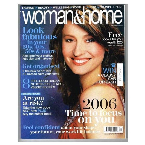 Woman home magazine january - &,