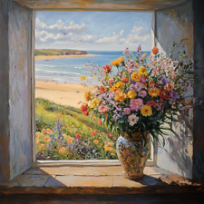 Flowers with a beach Oil