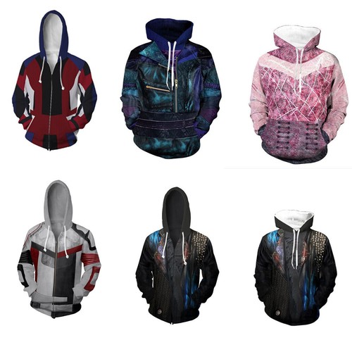 Descendants hoodies cosplay - 3d,