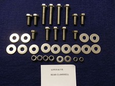 VX220 REAR CLAM QUALITY STAINLESS STEEL BOLTS SCREWS WASHERS 36 PIECE FIXING KIT