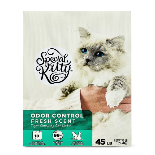 Clumping clay cat litter - ,