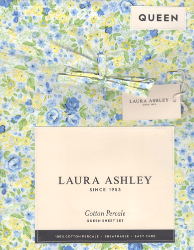 Laura ashley queen sheet set - ashley,
