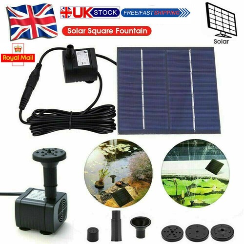 Garden solar water pond - solar, pump