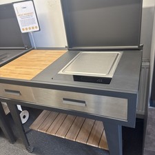 Airforce Electric  38cm Teppanyaki BBQ Hot Plate Marine Stainless Steel 110cm