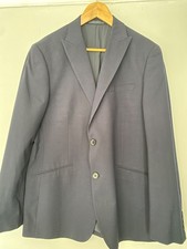 Mens suit size 44 regular dark