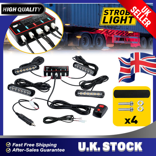 4pcs led amber - 6,