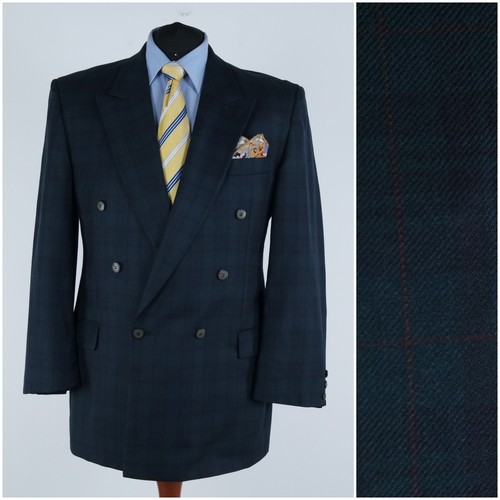 Mens check plaid - plaid, double