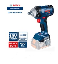 Bosch GDS 18V-400 Cordless Impact Wrenches Machine 400Nm Electric Wrench 18V