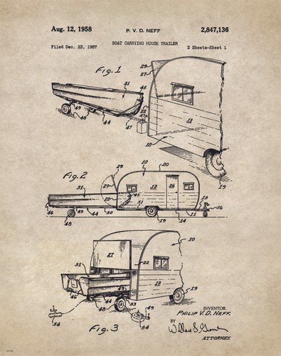 Travel trailer camper - camper, rv