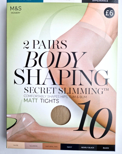 Pair 10 denier shaping - 2,