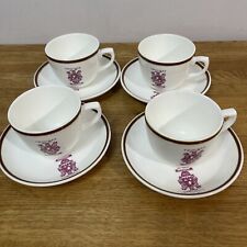 4 X Wedgwood metallised bone