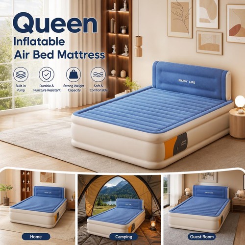 Queen inflatable air bed - queen,