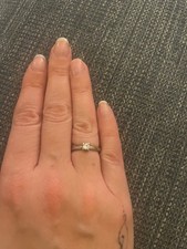 14CT White Gold and palladium