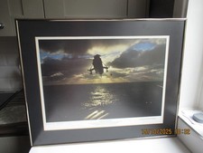 'DAWN OF VICTORY' FLEET AIRARM HELICOPTER 846 SQUADRON, PRINT. SIGNED BY CREW.