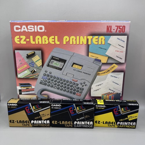 Vintage casio label printer - casio,