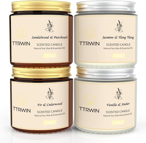 Scented candle gift set pack - candle,