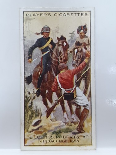 Cigarette card player - cigarette,