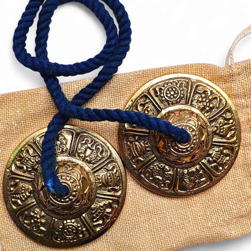Tibetan tingsha cymbals 8 - tibetan,