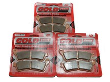 Goldfren Brake Pads Front & Rear For Honda CBF 1000 T7 T8 T9 TA ABS 2007-2016