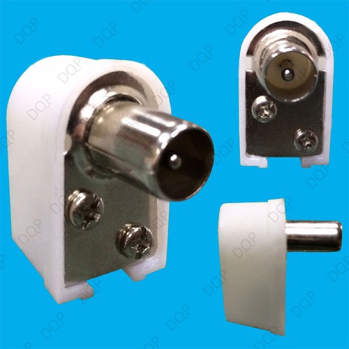 Male right angle coaxial tv - right,