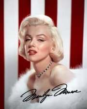 Marilyn Monroe Signed 8" x 6"