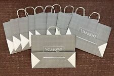 9 x Yankee Candle Retail/Shop Bags - Large Size - 30cm x 40cm x 15cm - USED