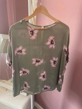 Apricot Sage Green Floral