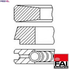 4x PISTON RING KIT PR37-000 STD FOR A16DT 9HP B16DT/16DTH/16DTL 9HS 9HT 1.6L