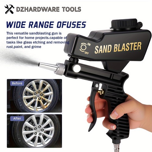 Air sandblasting gun - air,