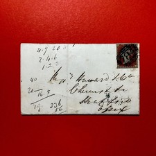 1853 victorian letter from - 1853,