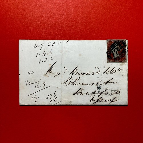 1853 victorian letter - victorian,