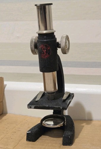 Vintage student microscope - vintage,