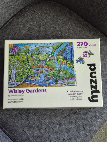 Puzzly 270 piece wooden puzzle - puzzly, 270-piece