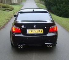 BMW E60 M5 Rear Bumper