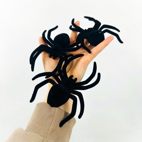 Fake spiders halloween - 3, 5"
