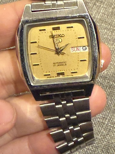 Seiko7019 6081 mens - tv, watch