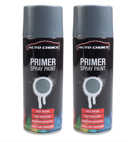 Grey plastic primer spray - plastic,